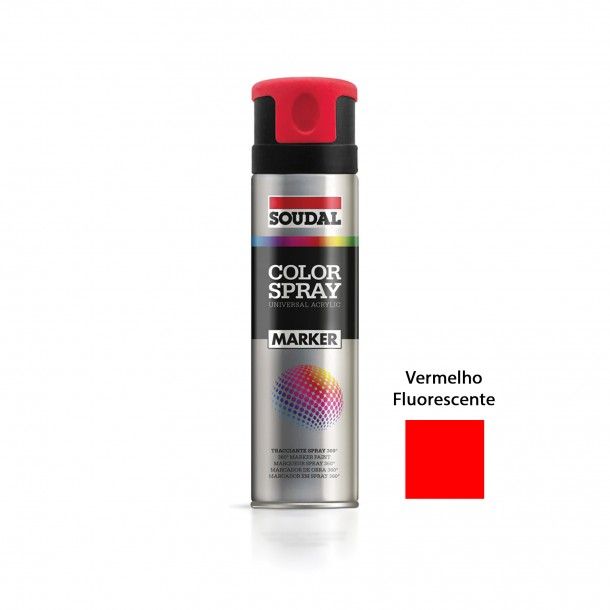 Spray Marcador Obra Soudal 500ml