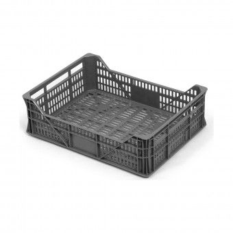Caixa de Armazenamento Cinza 40X30X11cm