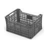 Caixa de Armazenamento Cinza 40X30X20cm Caixa de Armazenamento Cinza 40X30X20cm