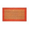 Tapete de Entrada Bordo Laranja Cairo 33x60cm Tapete de Entrada Bordo Laranja Cairo 33x60cm