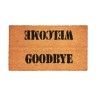 Tapete de Entrada Welcome Goodbye Cairo 33x60cm Tapete de Entrada Welcome Goodbye Cairo 33x60cm