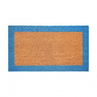 Tapete de Entrada Bordo Azul Cairo 33x60cm