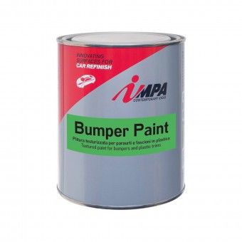 Tinta Texturada Pra-Choques e Plsticos Bumper Paint Cinza Escuro 1L