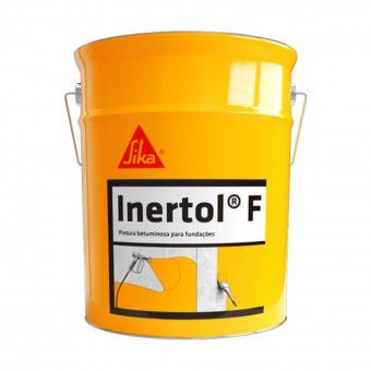 Emulso Betuminosa Solvente Sika Inertol F Preto