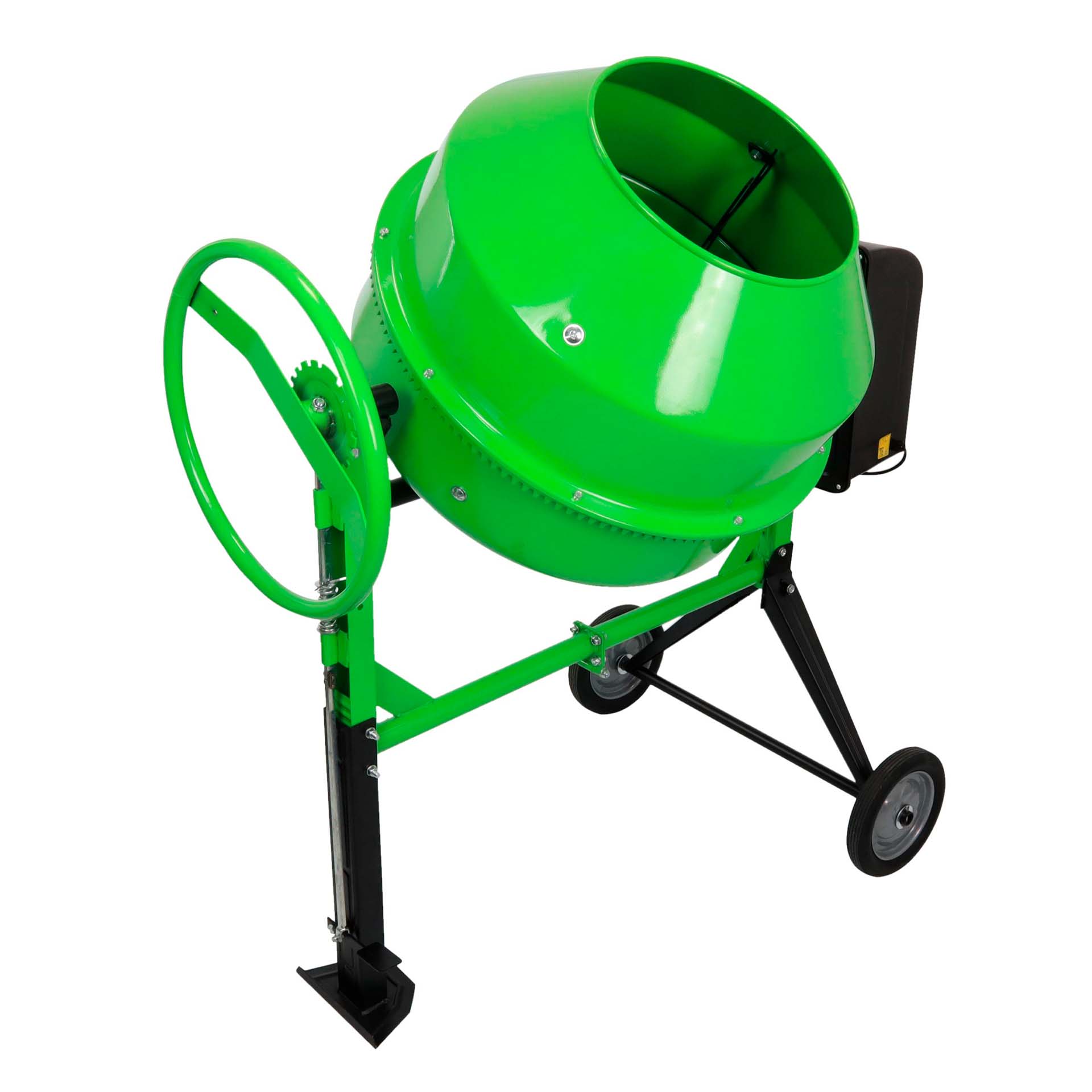 Betoneira Elétrica com Travão e Pedal 200L 900W 220V Saurium