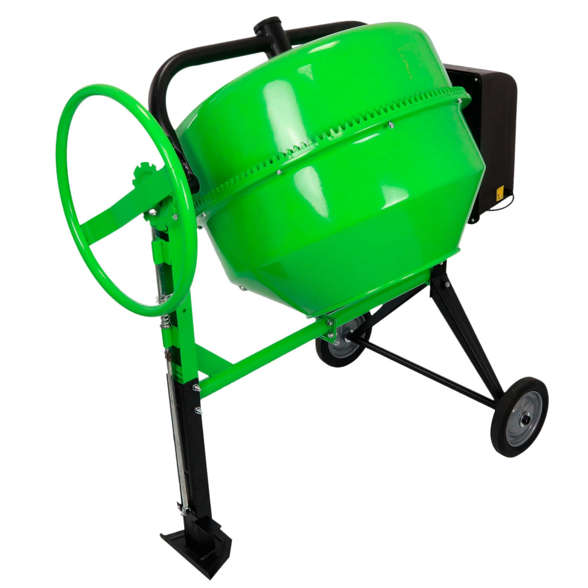 Betoneira Elétrica com Travão e Pedal 200L 900W 220V Saurium