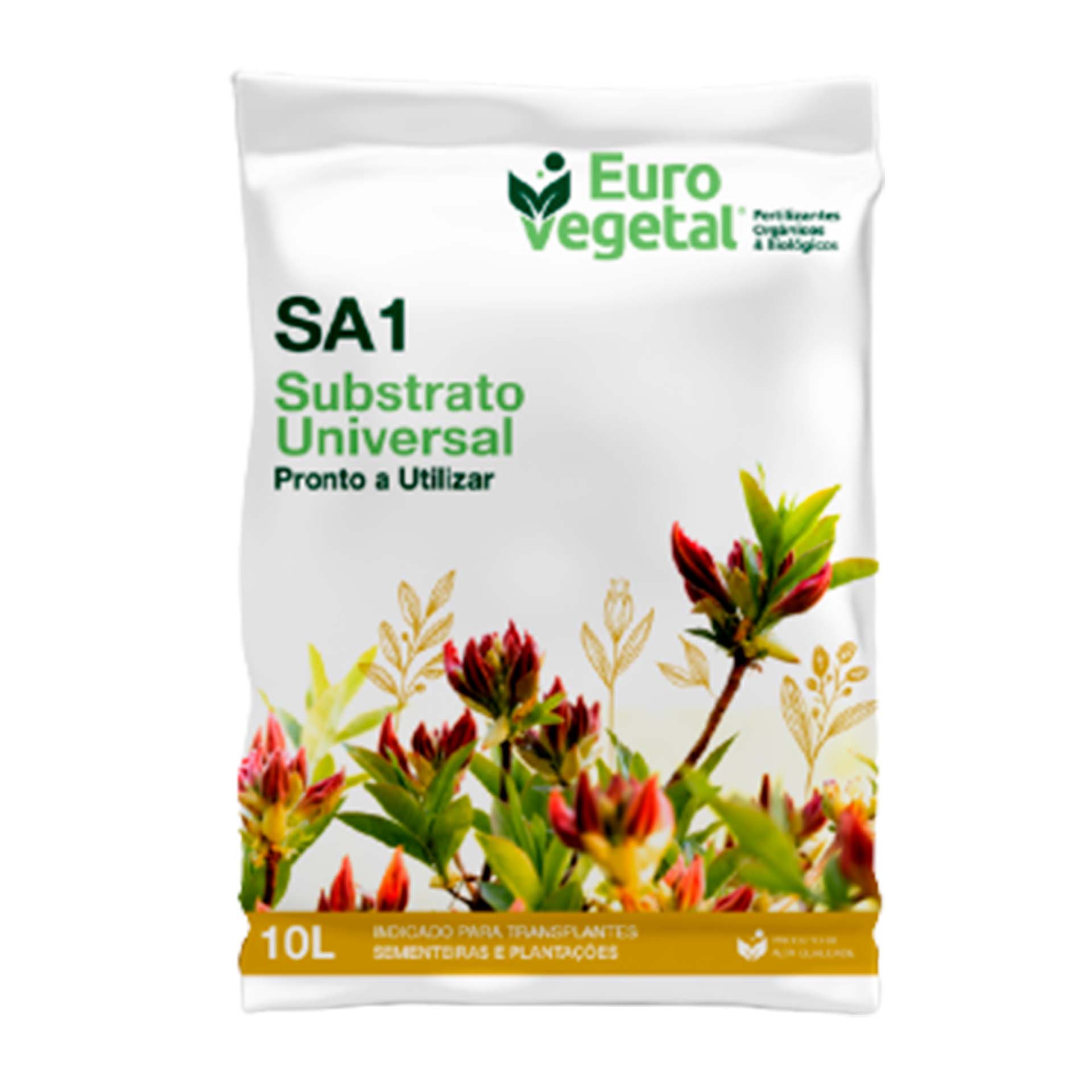 Substrato Orgânico Natural Fertilizado 10L