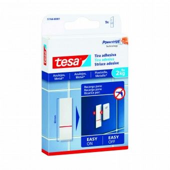 Tira Adesiva para Cabide de Parede 60mm Tesa 9 Uni