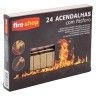 Acendalha Ecológica com Fósforo 24 Cubos Fireshop Acendalha Ecológica com Fósforo 24 Cubos Fireshop