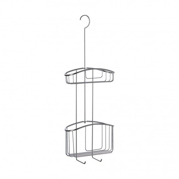 Cesto para Duche com 2 Prateleiras 60x22.5x9cm Inox Tatay
