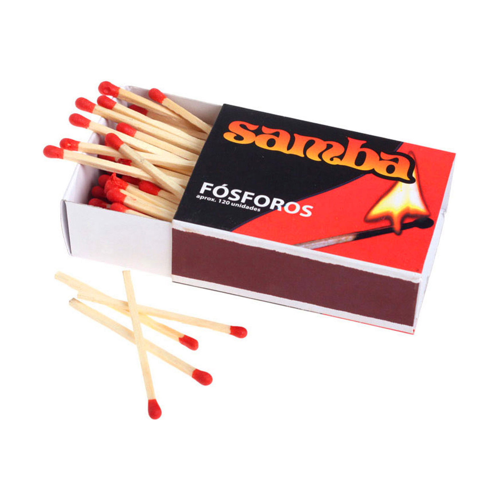 Fósforos Samba 5,5Cm - 4 Caixas
