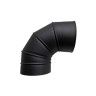 Curva Inox Antracite M/F 90º Ø180mm Curva Inox Antracite M/F 90º Ø180mm