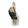 Chapéu Crista de Galo Inox Nortuflex Ø 80mm Chapéu Crista de Galo Inox Nortuflex Ø 80mm