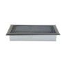 Grelha de Ventilação com Aro 140x290mm Alumínio/Antracite Grelha de Ventilação com Aro 140x290mm Alumínio/Antracite