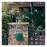 Caixa de Correio ABS Verde 252x377x110mm Tatay