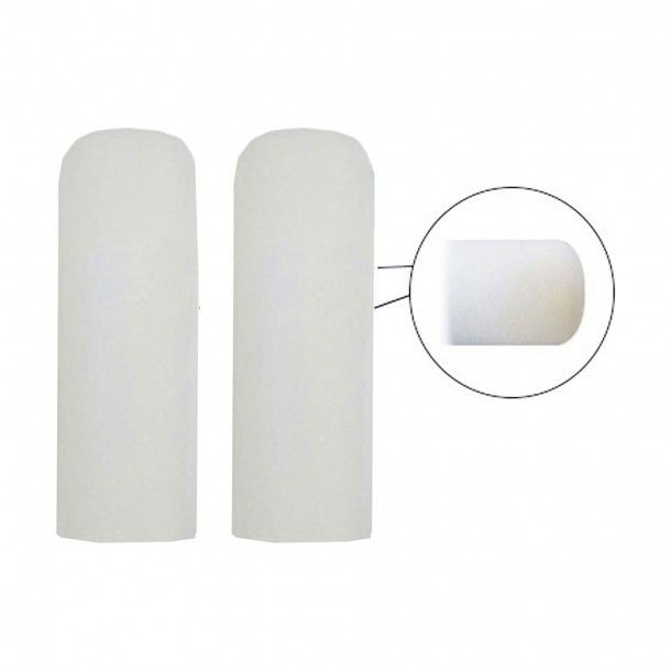 Kit 2 Recargas Rolo de Esponja Liso - 12x110mm Kit 2 Recargas Rolo de Esponja Liso - 12x110mm