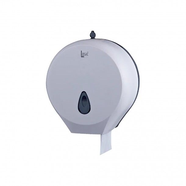 Porta Rolos Jumbo Branco ABS Losac