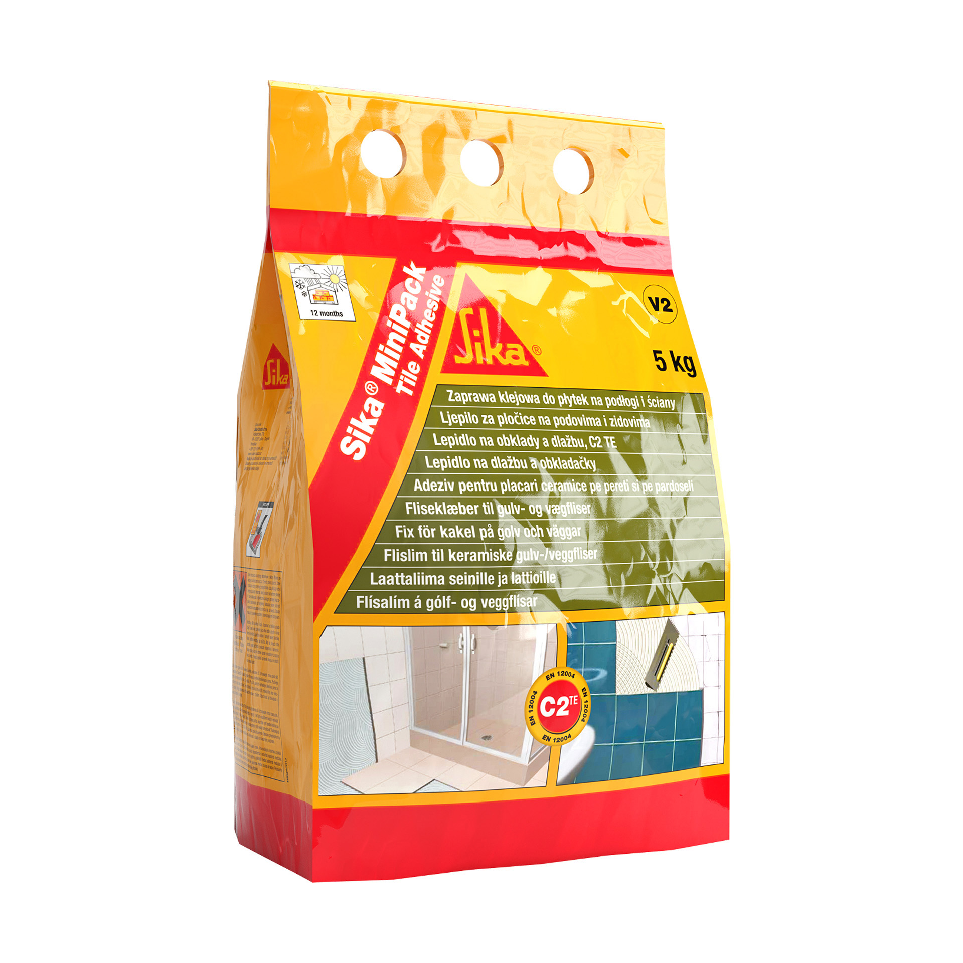 Cimento Cola Cerâmica Minipack Argamassa de Colagem 5kg