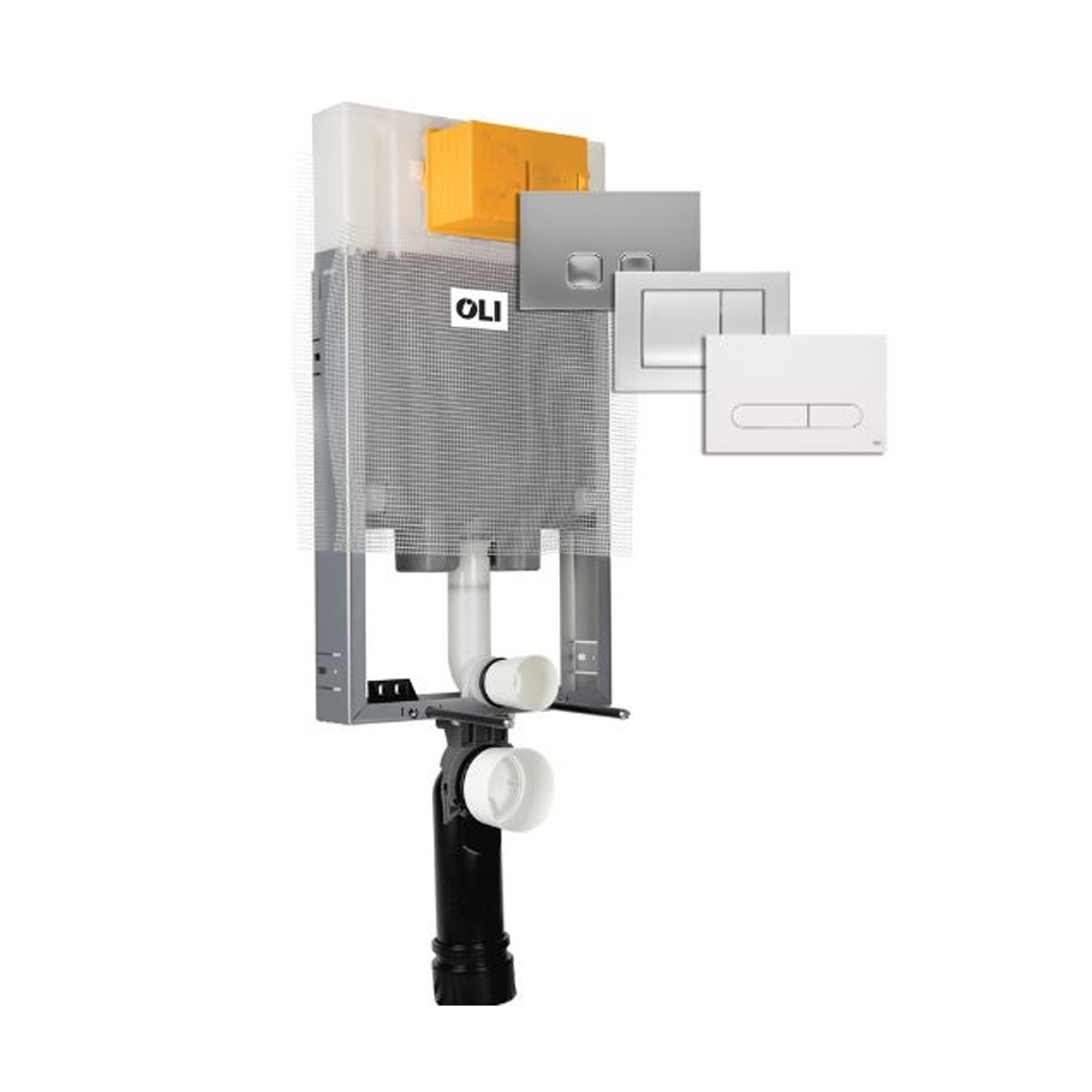 Autoclismo Interior para Sanita Suspensa Branco Oli80 Simflex