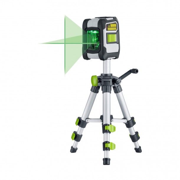 Nvel a Laser Cruz Verde Bluetooth com Kit Laserliner