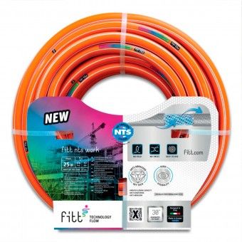 Mangueira de Obra Profissional 245g/m 19mm 25M Work NTS Fitt