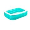 Piscina Bestway Retangular Insuflável 201x150x51cm Piscina Bestway Retangular Insuflável 201x150x51cm
