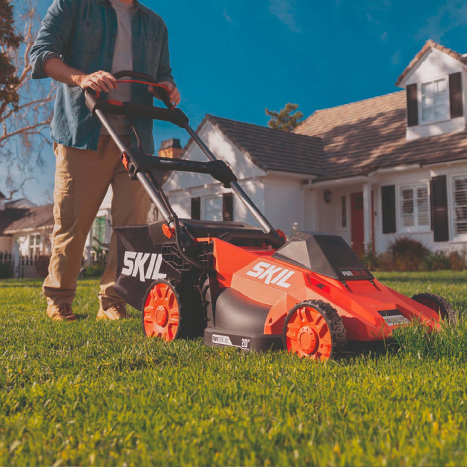 Corta-Relvas a Bateria Brushles 49cm 40V 0180 AA Skil