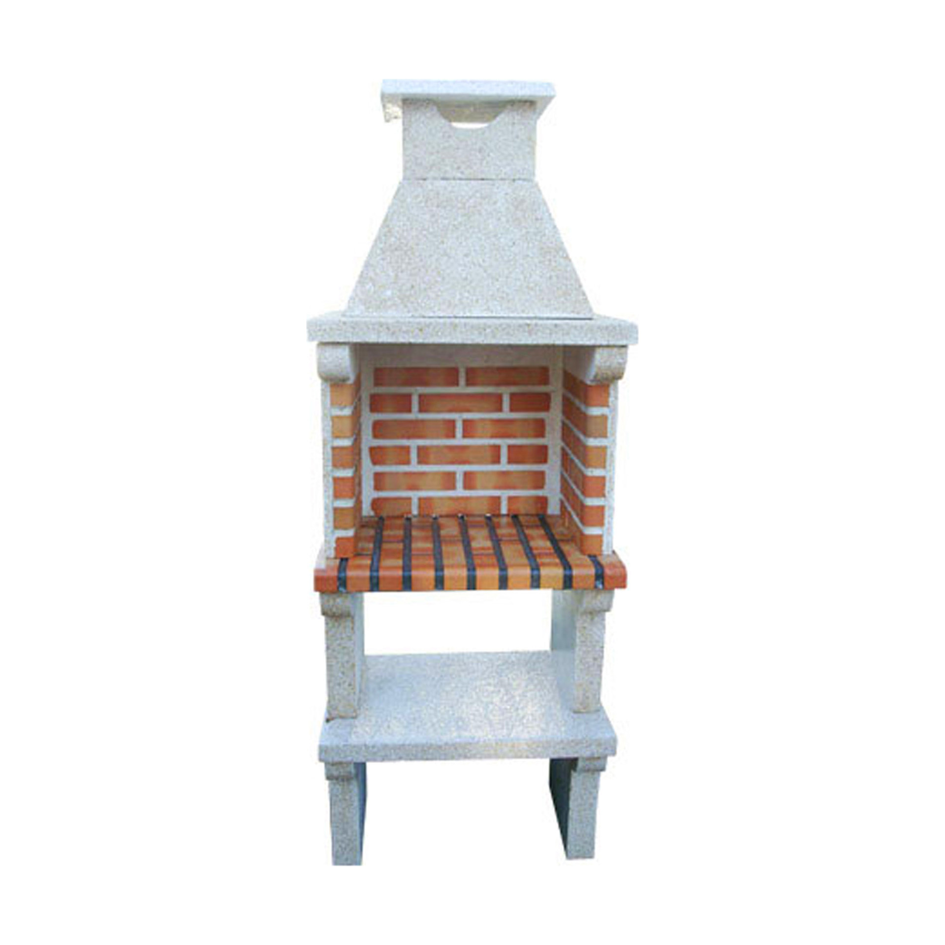 Churrasqueira de Tijolo 69x190x50cm 1908 ACB