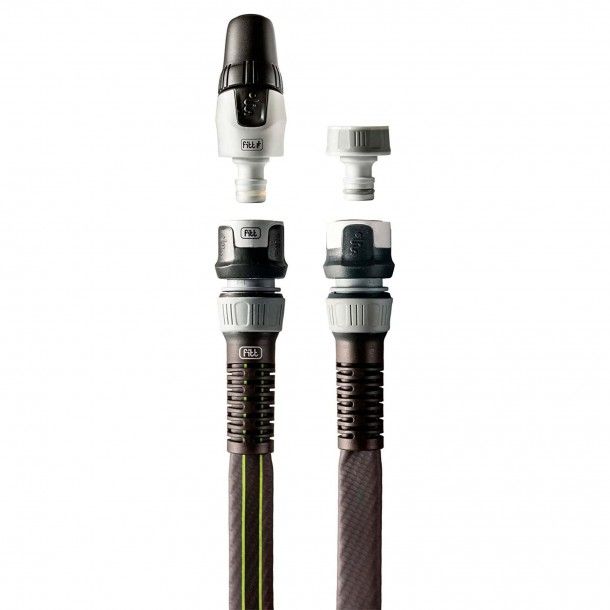 Mangueira de Jardim 15mm 15M com Agulheta Force Kit Fitt Mangueira de Jardim 15mm 15M com Agulheta Force Kit Fitt