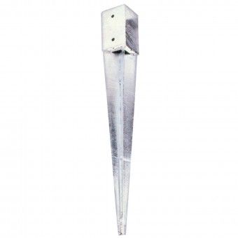 Estaca de Enterrar Metal 7x7x15cm Catral
