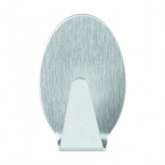 Cabide de Parede Adesivo 26x44x20mm Inox Tesa 2 Uni