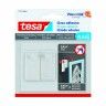 Cabide de Parede Adesivo 23x45x10mm PVC Branco Tesa 2 Uni Cabide de Parede Adesivo 23x45x10mm PVC Branco Tesa 2 Uni