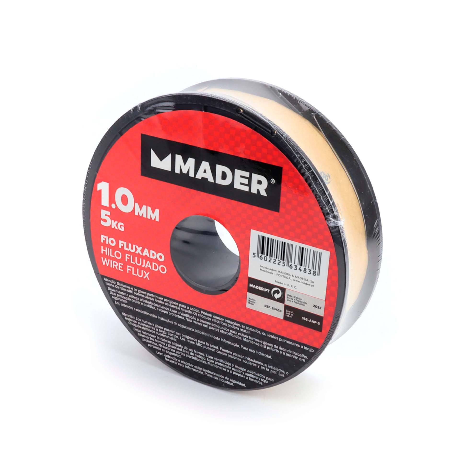 Fio Fluxado 1mm 5Kg Mader