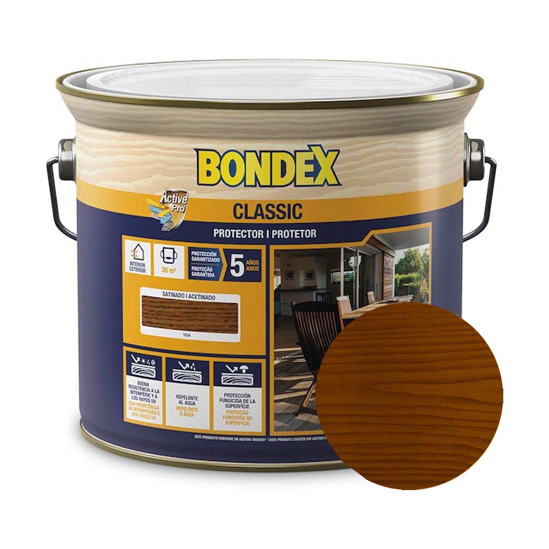 Bondex Classic Protetor Madeira Acetinado 2,5L