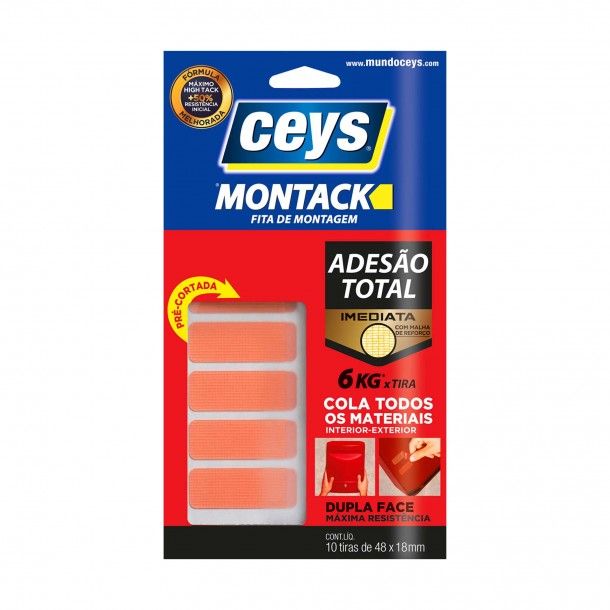 Fita de Montagem Montack Express 18x48mm Ceys
