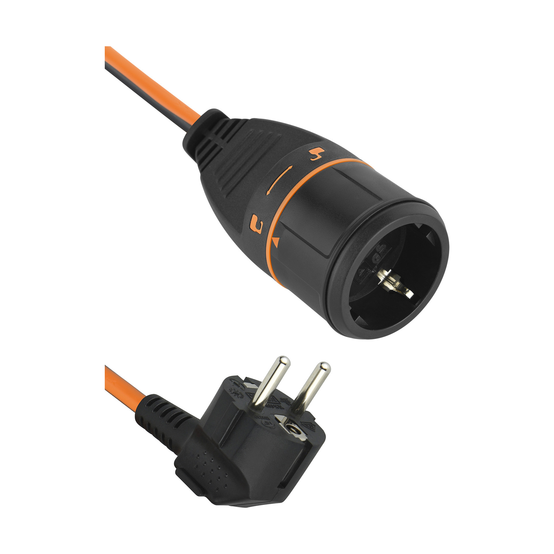 Extensão Elétrica Macho/Fêmea com Bloqueio