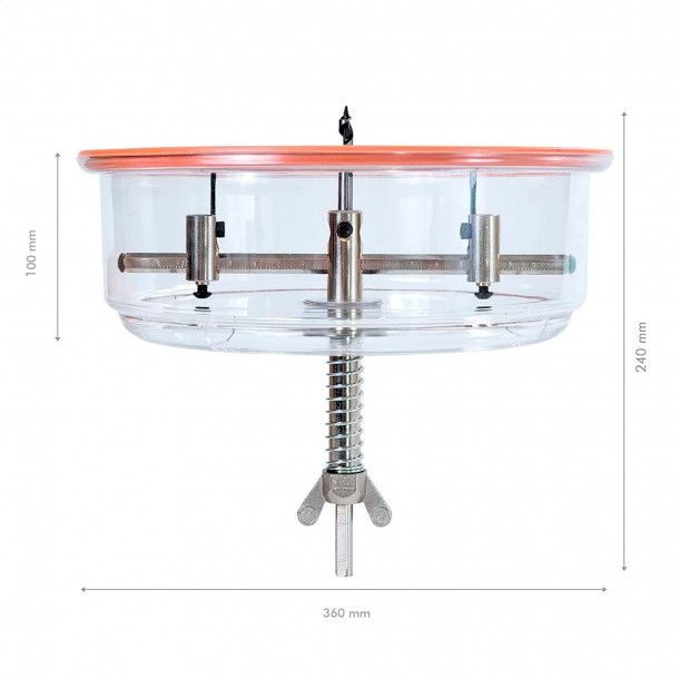 Cortador Circular Ajustável 30-300mm HEX-10 WK602070 Werku Cortador Circular Ajustável 30-300mm HEX-10 WK602070 Werku
