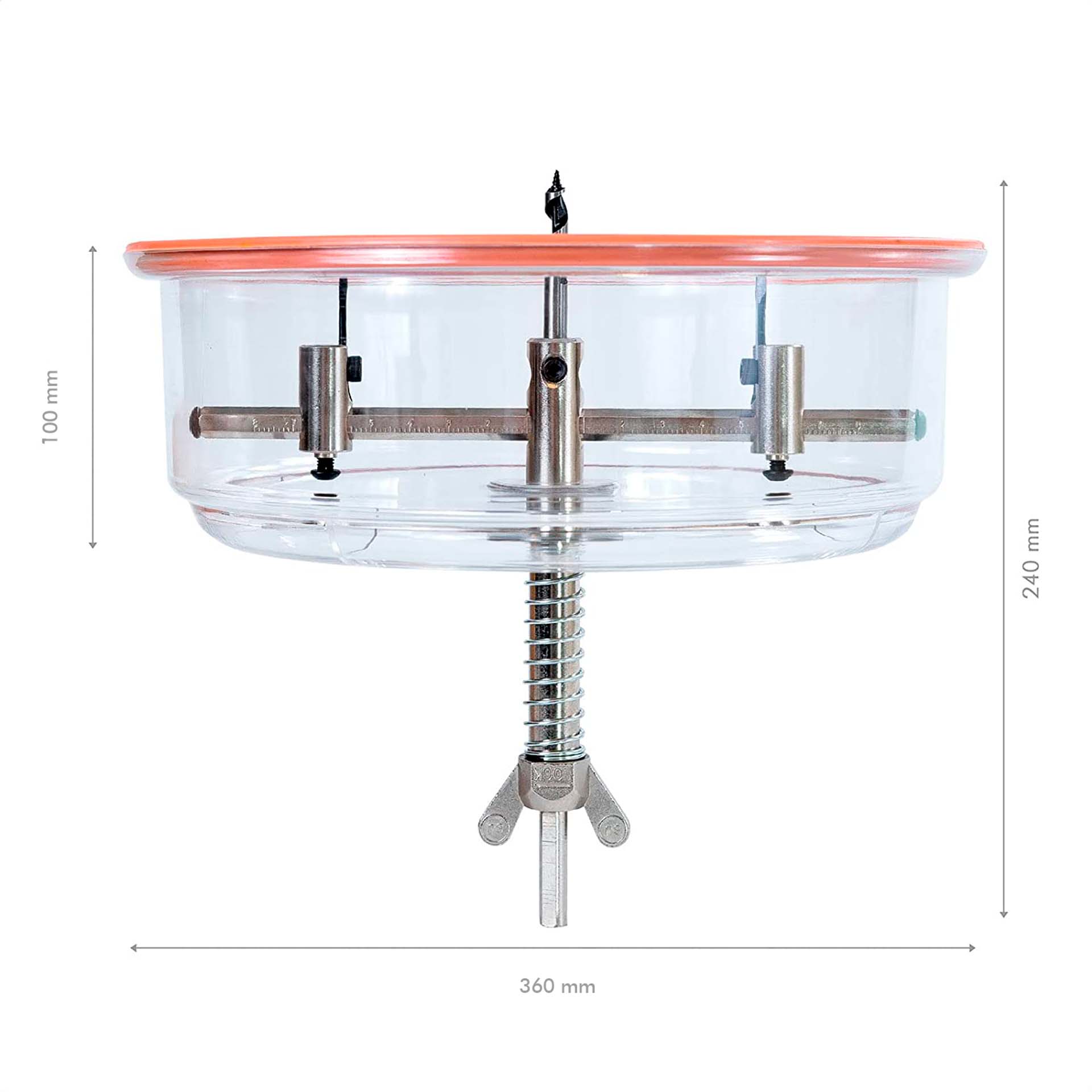 Cortador Circular Ajustável 30-300mm HEX-10 WK602070 Werku