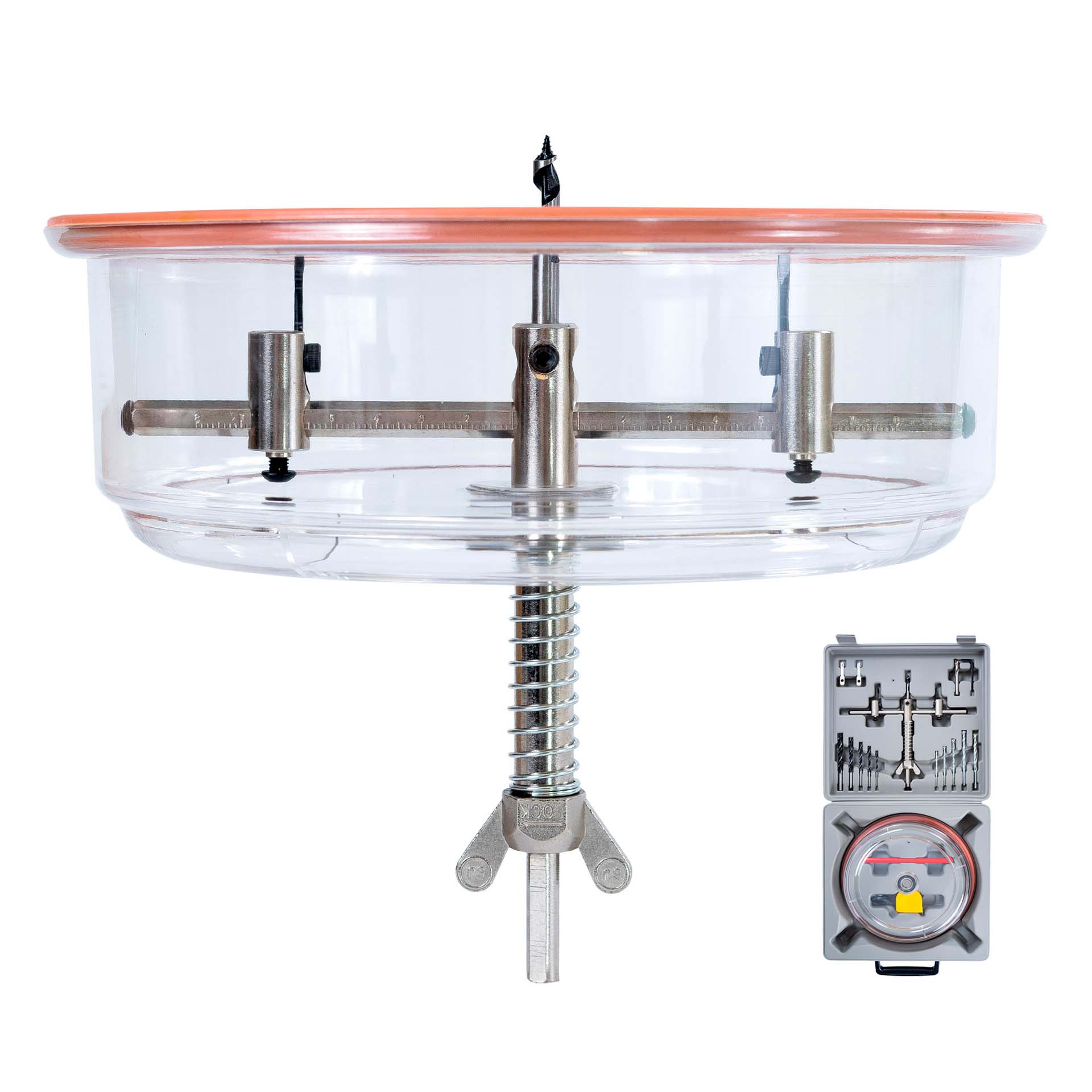 Cortador Circular Ajustável 30-300mm HEX-10 WK602070 Werku