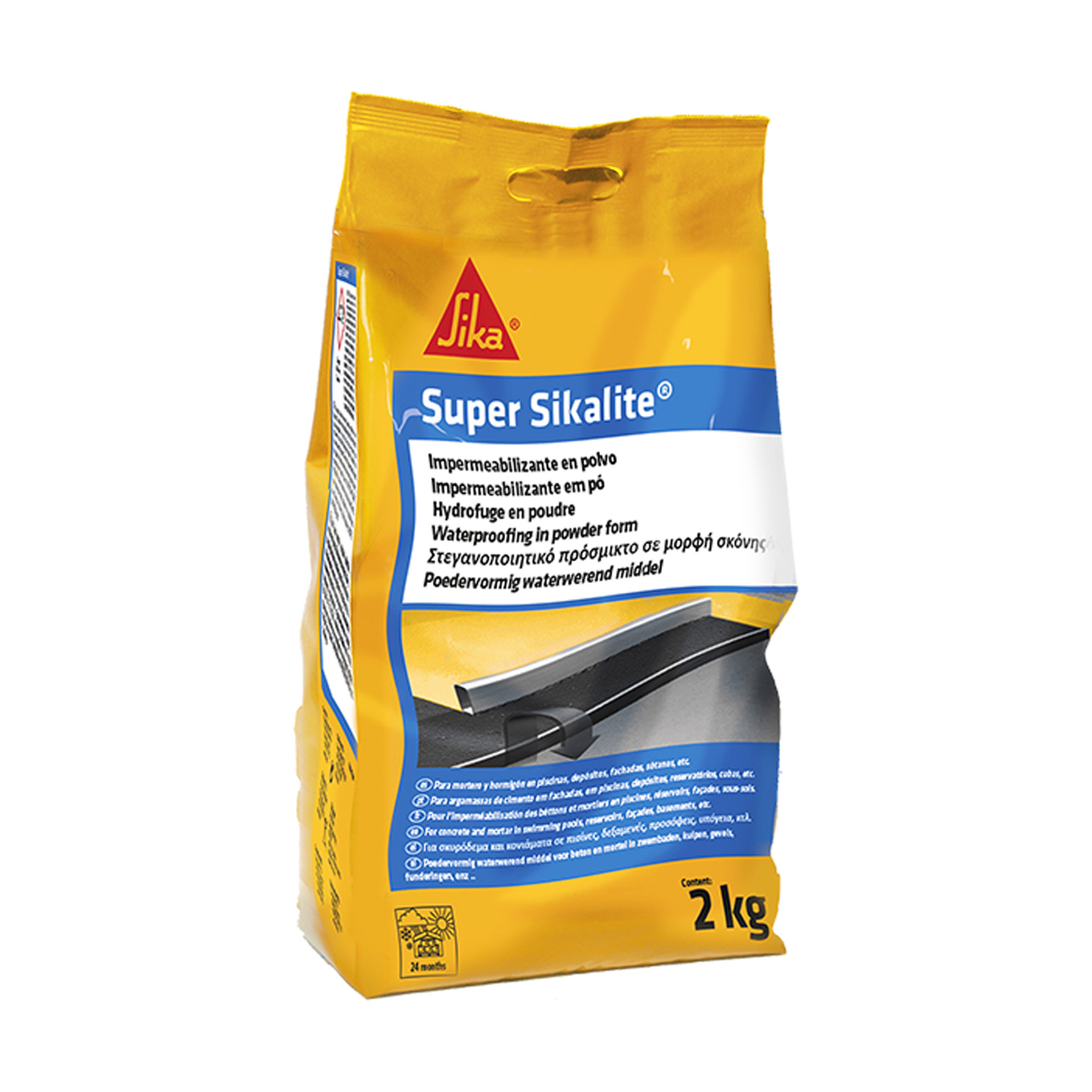 Hidrófugo em Pó para Betão Sikalite 2Kg