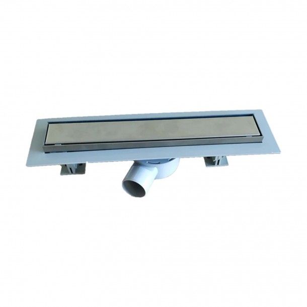 Canalete de Duche com Grelha Inox 304 Lisa Updrain