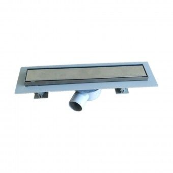 Canalete de Duche com Grelha Inox 304 Lisa Updrain