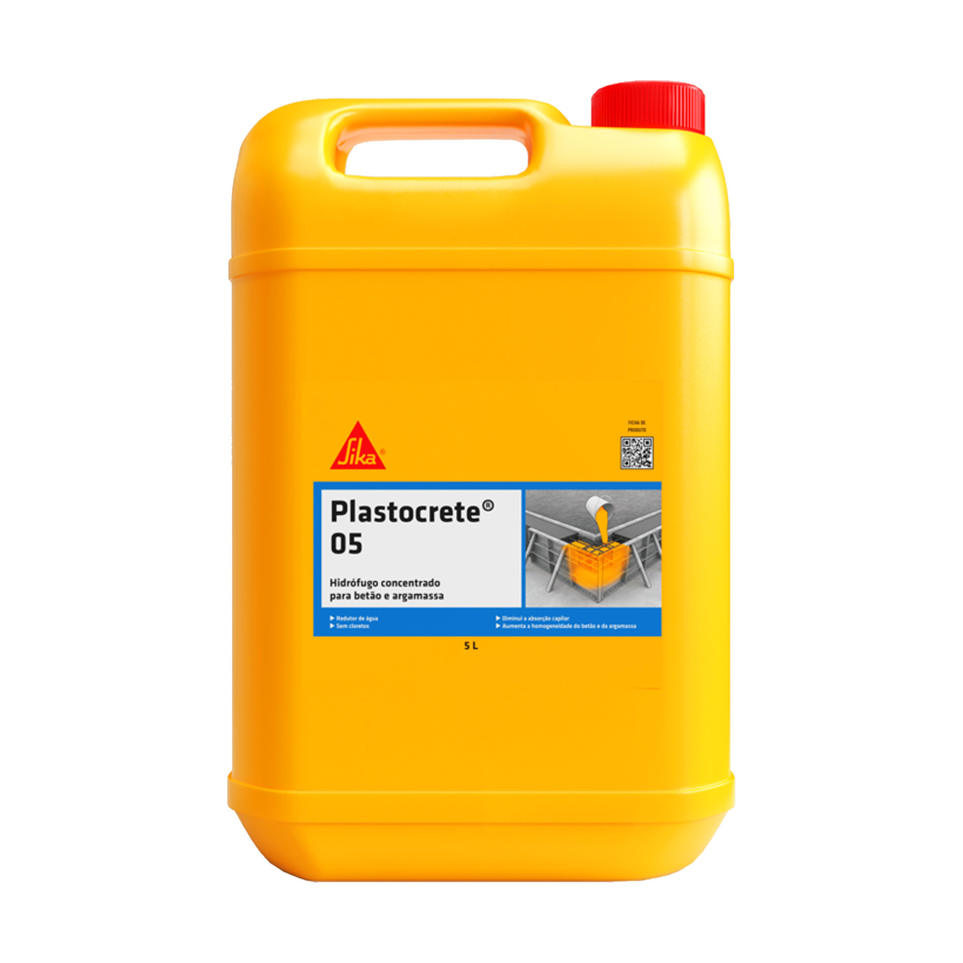 Hidrófugo Líquido para Betão Plastocrete 05