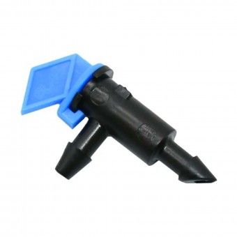Gotejador Turbulento Micro Rega 8L/h Polietileno Blister 10 Aqua Control