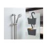Cesto para Duche 25x9x28cm Cinza Tatay Cesto para Duche 25x9x28cm Cinza Tatay