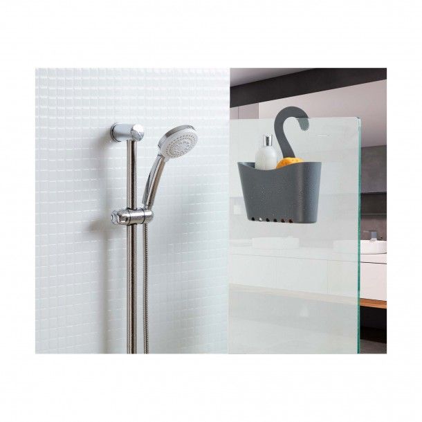 Cesto para Duche 25x9x28cm Cinza Tatay Cesto para Duche 25x9x28cm Cinza Tatay