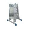 Escada Articulada Multiusos com Plataforma 4x3 Degraus Mader Escada Articulada Multiusos com Plataforma 4x3 Degraus Mader