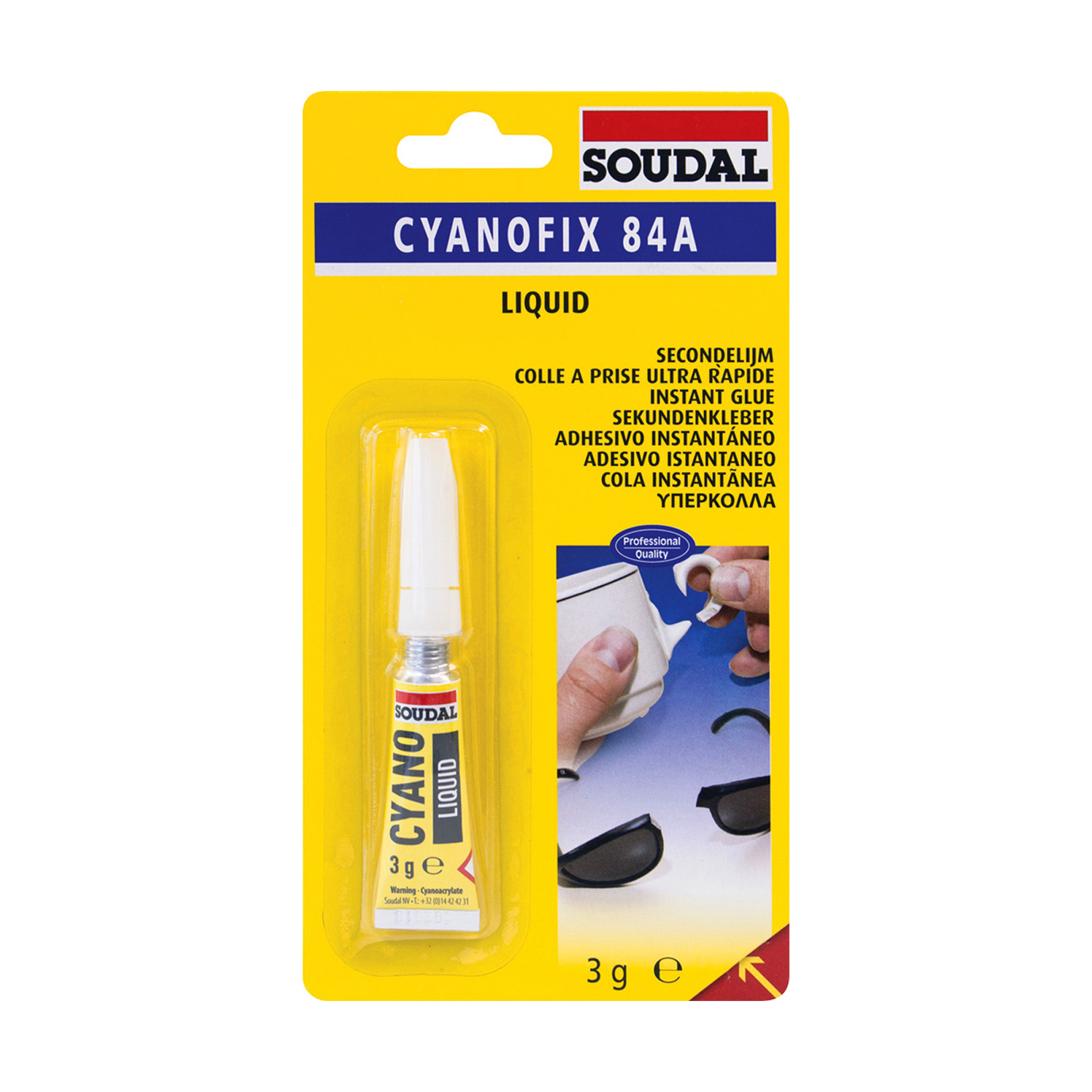 Super Cola Cyanofix Líquida 3g