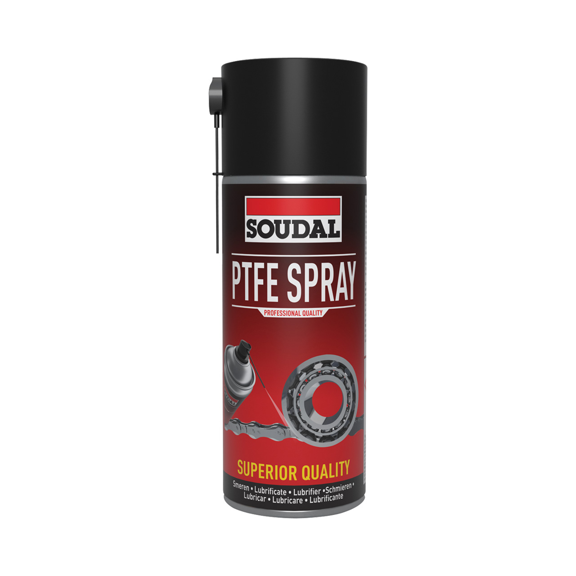 Spray Lubrificante à Base de PFTE Soudal 400ml