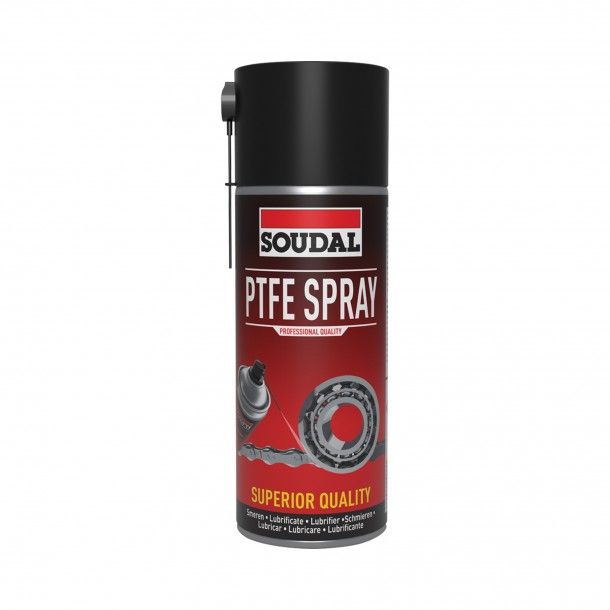 Spray Lubrificante à Base de PFTE Soudal 400ml Spray Lubrificante à Base de PFTE Soudal 400ml